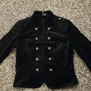 H&M Velvet Coat